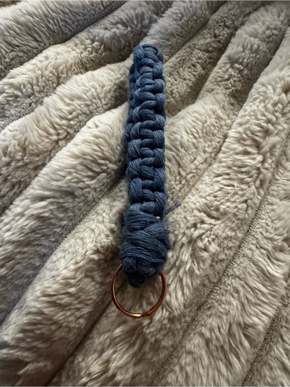 Handmade macrame Keychain bracelet